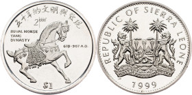 Sierra Leone , 1 Dollar 1999, Surrey