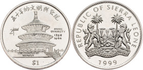 Sierra Leone , 1 Dollar 1999