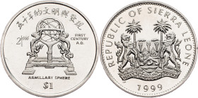 Sierra Leone , 1 Dollar 1999