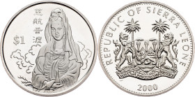 Sierra Leone , 1 Dollar 2000