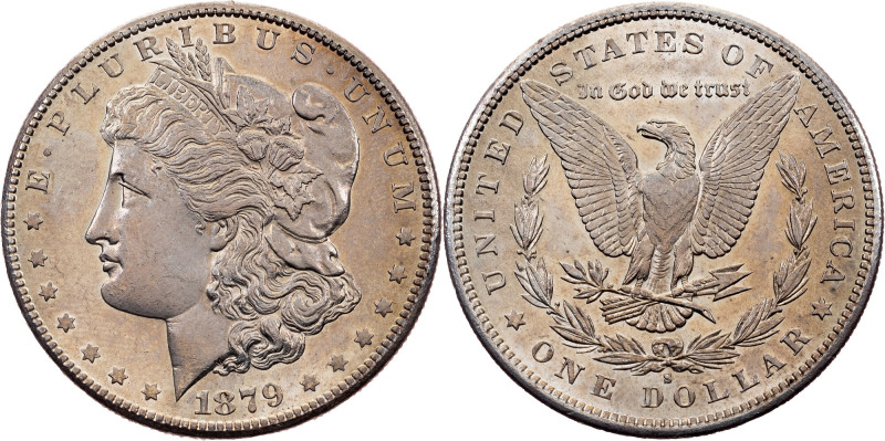 USA, Morgan Dollar 1879, San Francisco USA, Federal republic, Morgan Dollar 1879...