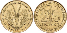 Western African States, 25 Francs 1979, Paris