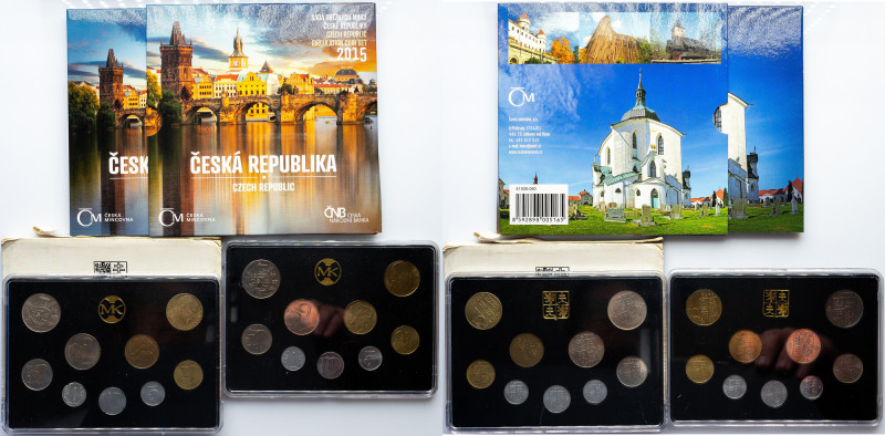 Czech republic, Coins set Czech republic, Coins set, Slightly damaged blister, a...