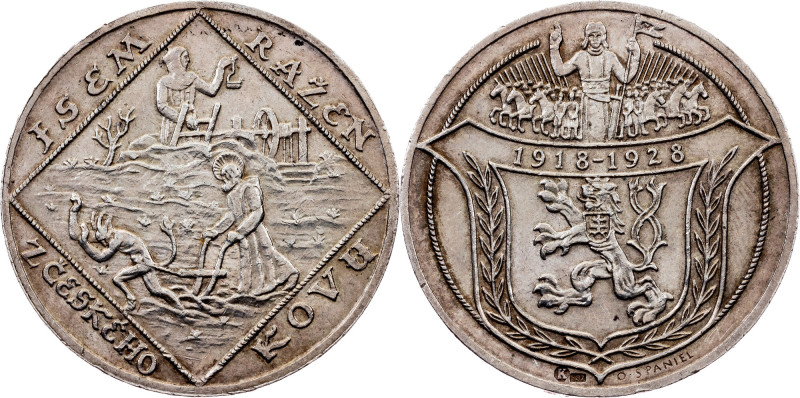 Czechoslovakia, Medal 1928, O. Španiel Czechoslovakia, Medal 1928, O. Španiel, 2...