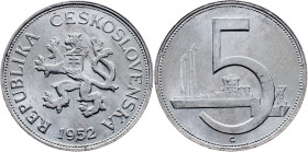 Czechoslovakia, 5 Korun 1952