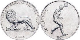 Democratic Republic of the Congo, 50 Centimes 2002