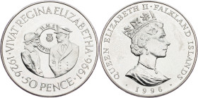 Falkland Islands, 50 Pence 1996