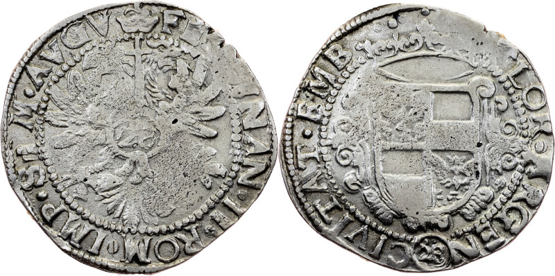 Germany, 28 Stuber ND (1624-1637), Emden Germany, Ferdinand II, 28 Stuber ND (16...