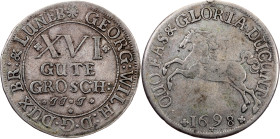 Germany, 16 Gute Groschen 1698, JJJ