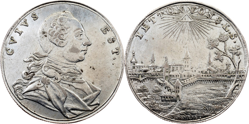 Germany, Jeton ND (1757-1791) Brandenburg-Ansbach, Christian Friedrich Karl Alex...