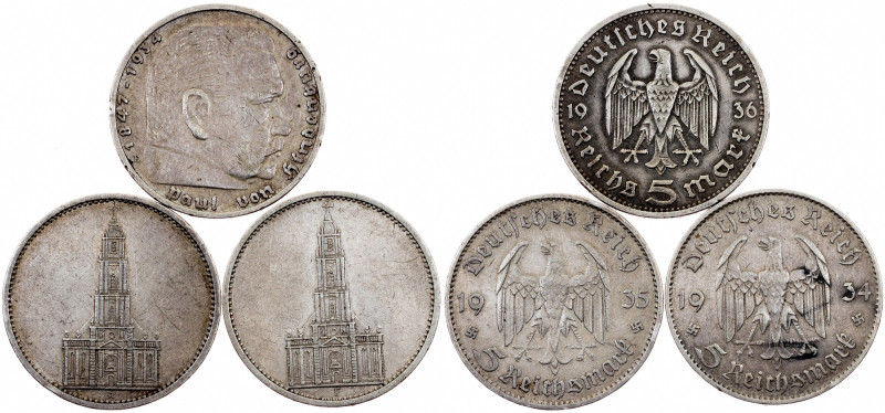 Germany, Lot Germany, Lot, 41,769 g, Silver, Lot of 3pcs; -