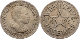 Ghana, 25 Pesewas 1965