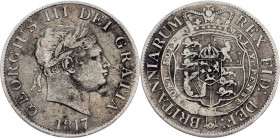 Great Britain, 1/2 Crown 1817, London