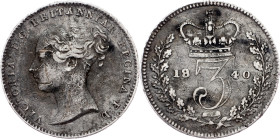 Great Britain, 3 Pence 1840, London