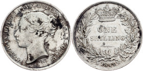 Great Britain, 1 Shilling 1842, London