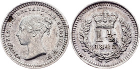 Great Britain, 1 1/2 Pence 1843, London