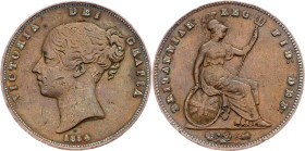 Great Britain, 1 Penny 1854, London