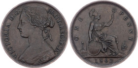 Great Britain, 1 Penny 1862, London