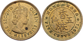 Hong Kong, 5 Cents 1971, Birmingham