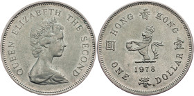 Hong Kong, 1 Dollar 1978, Llantrisant