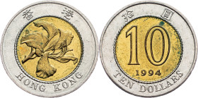 Hong Kong, 10 Dollars 1994, Llantrisant