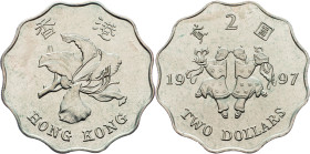 Hong Kong, 2 Dollars 1997, Llantrisant