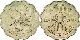 Hong Kong, 20 Cents 1997, Llantrisant