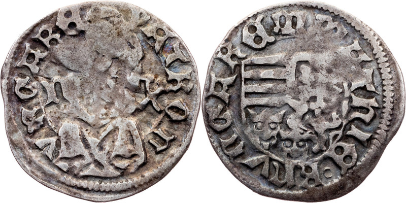 Hungary, Denar 1458-1490 Hungary, Matthias Corvinus, Denar 1458-1490, 0,636 g, H...