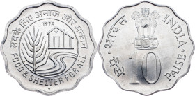 India, 10 Paise 1978, Bombay