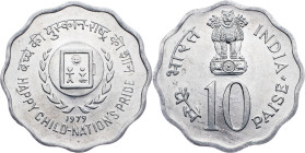 India, 10 Paise 1979, Bombay