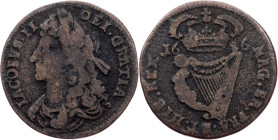 Ireland, 1/2 Penny 1686