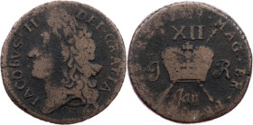 Ireland, 1 Shilling 1689, Limerick