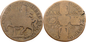 Ireland, 1 Crown 1690