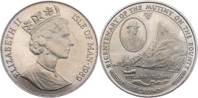 Isle of Man, 1 Crown 1989