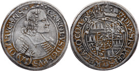 Charles II of Liechtenstein, 6 Kreuzer 1677, Kremsier