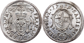 Franz Anton von Harrach, 4 Kreuzer 1719, Salzburg