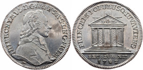 Hieronymus von Colloredo, Jeton 1782, Salzburg
