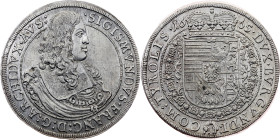 Sigismund Franz, 1 Thaler 1665, Hall