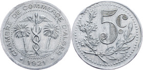 Algeria, 5 Centimes 1921, Paris