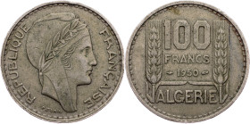 Algeria, 100 Francs 1950, Paris