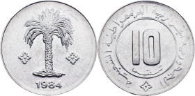 Algeria, 10 Centimes 1984