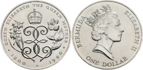 Bermuda, 1 Dollar 1990