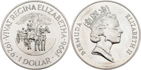 Bermuda, 1 Dollar 1996,  Llantrisant