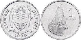 Botswana, 1 Thebe 1984