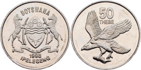 Botswana, 50 Thebe 1998