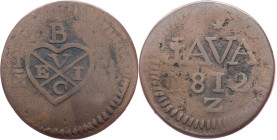 British East Indies, 1/2 Stuiver 1812, Z