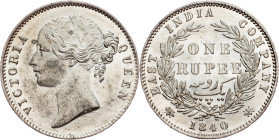 British India, 1 Rupee 1840, B&C