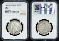 British India, 1 Rupee 1840, B&C