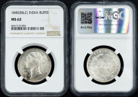British India, 1 Rupee 1840, B&C