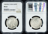 British India, 1 Rupee 1840, B&C